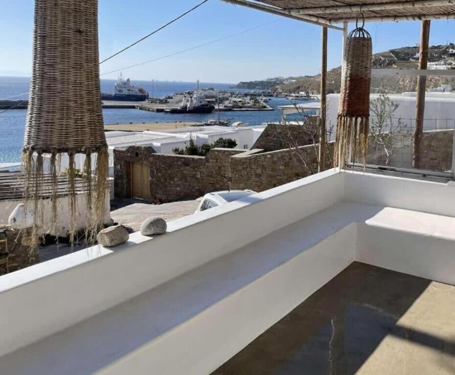 Mykonos Tourlos Nests - Sea View Escape Appartement Buitenkant foto