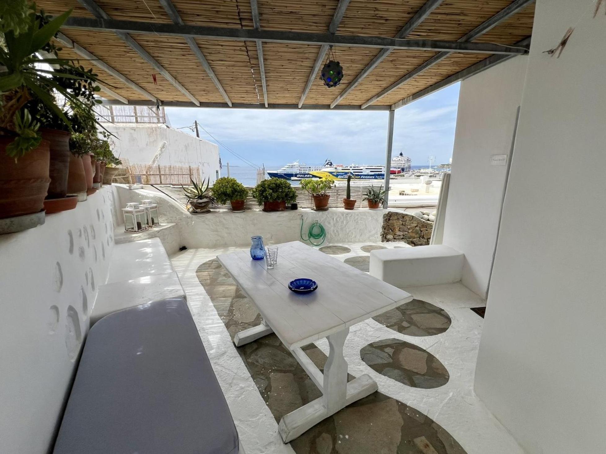 Mykonos Tourlos Nests - Sea View Escape Appartement Buitenkant foto