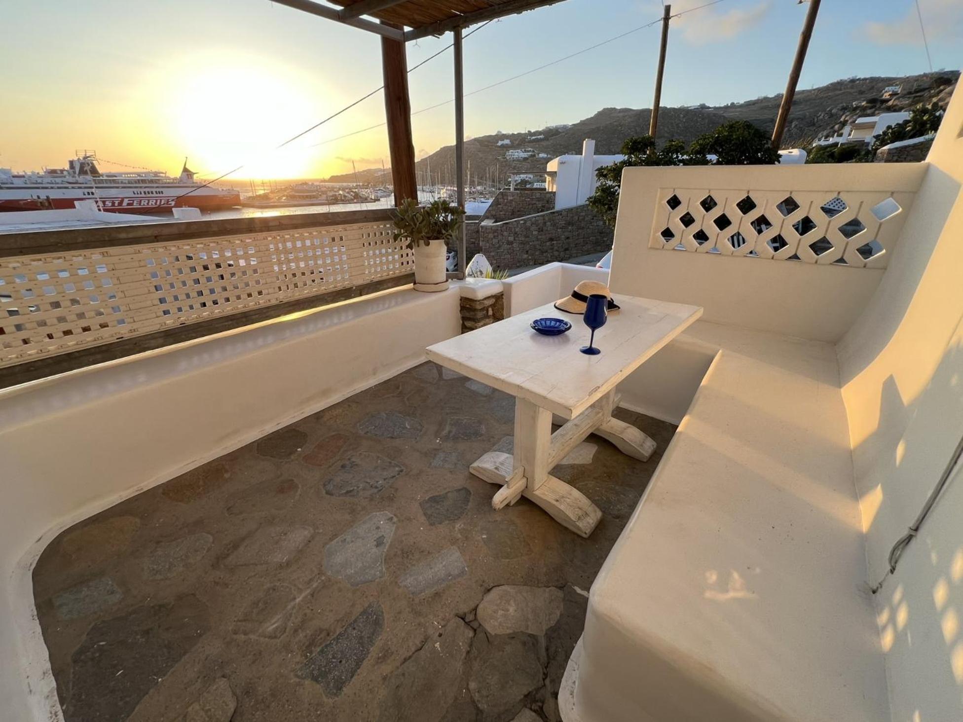 Mykonos Tourlos Nests - Sea View Escape Appartement Buitenkant foto