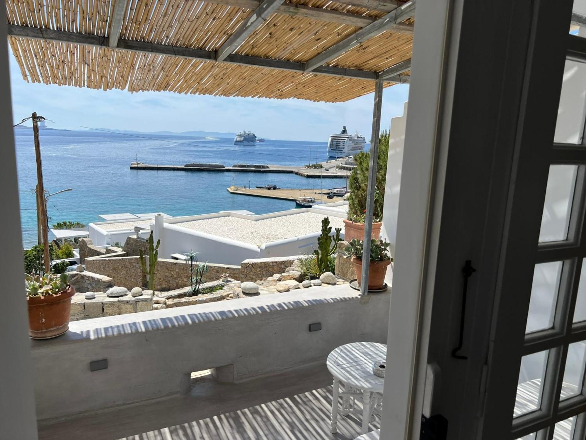 Mykonos Tourlos Nests - Sea View Escape Appartement Buitenkant foto