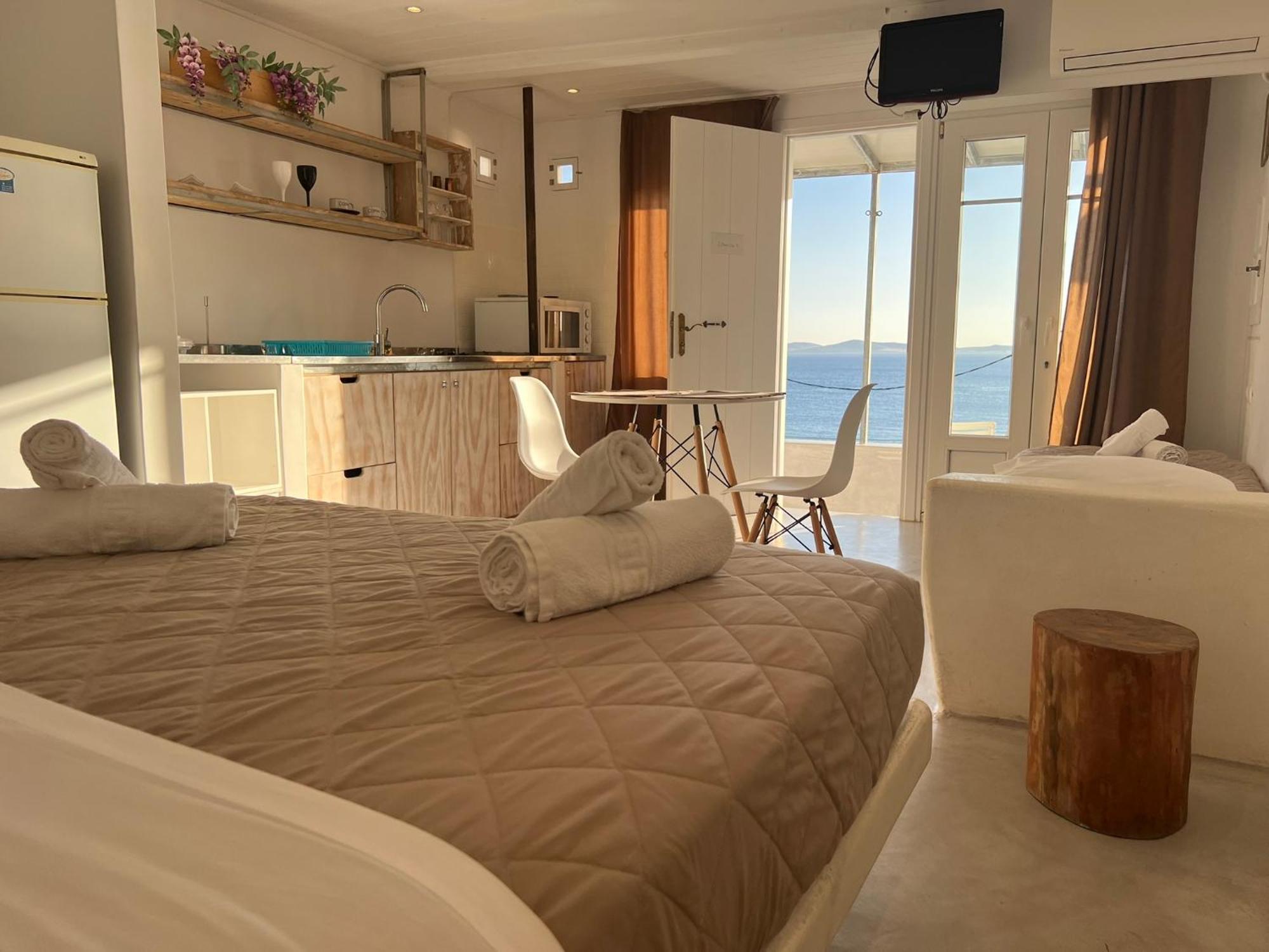 Mykonos Tourlos Nests - Sea View Escape Appartement Buitenkant foto