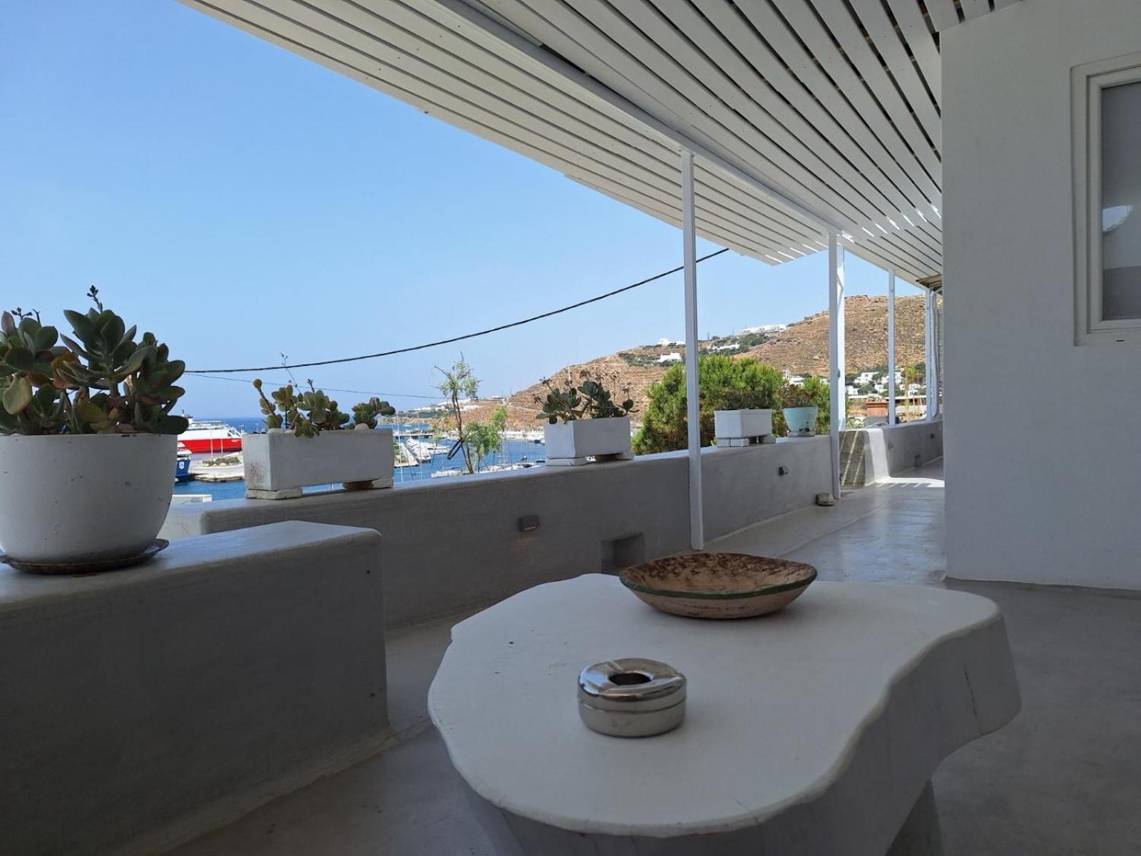 Mykonos Tourlos Nests - Sea View Escape Appartement Buitenkant foto